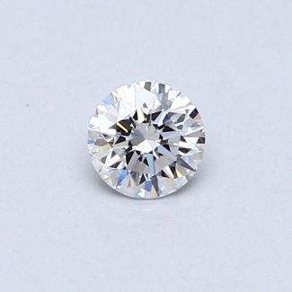 0.3 Carat Round D VVS2 VG EX GIA Natural Diamond