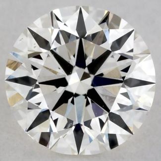 0.6 Carat Round I VS2 EX VG GIA Natural Diamond