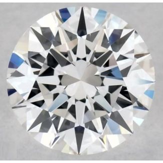 0.61 Carat Round E VS1 EX GIA Natural Diamond