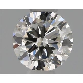 0.30 Carat Round H VS2 GD EX GIA Natural Diamond