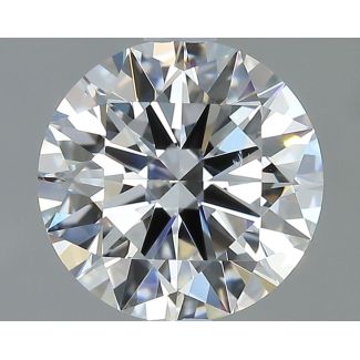 1.5 Carat Round F SI1 EX GIA Natural Diamond