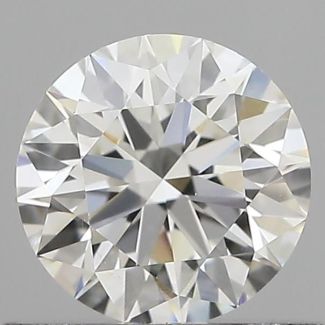 0.60 Carat Round G VS2 EX GIA Natural Diamond