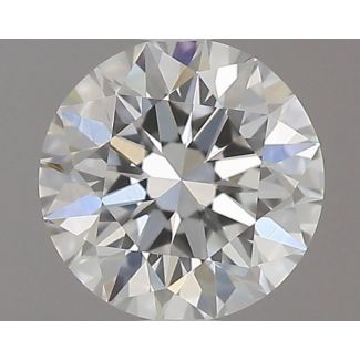 0.5 Carat Round F VS1 EX GIA Natural Diamond