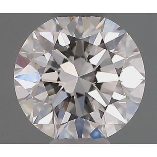 0.5 Carat Round G VVS1 EX GIA Natural Diamond