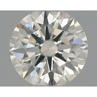 0.4 Carat Round I SI1 EX VG IGI Natural Diamond