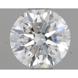 0.70 Carat Round G VS2 VG EX GIA Natural Diamond