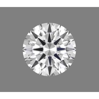 0.34 Carat Round F VVS1 EX GIA Natural Diamond