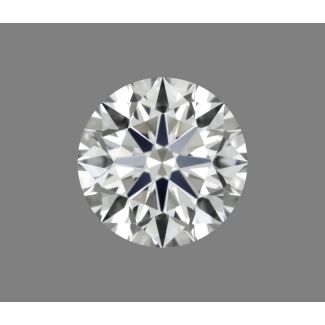 0.36 Carat Round G VVS2 EX NONE Natural Diamond