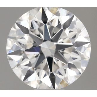 0.5 Carat Round D VS2 EX GIA Natural Diamond