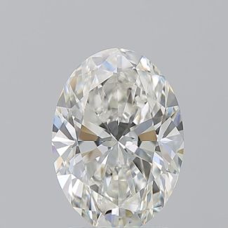 2.01 Carat Oval H IF - EX VG GIA Natural Diamond