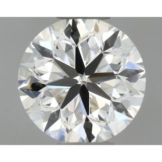 0.5 Carat Round H VVS1 VG EX GIA Natural Diamond