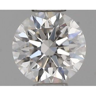 0.32 Carat Round G VVS1 EX IGI Natural Diamond