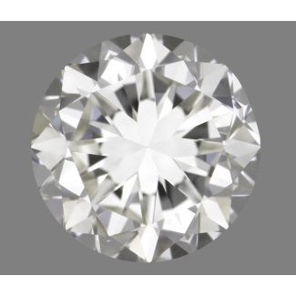 0.50 Carat Round J VVS2 G EX VG GIA Natural Diamond