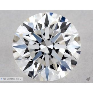 0.3 Carat Round E VS1 EX GIA Natural Diamond