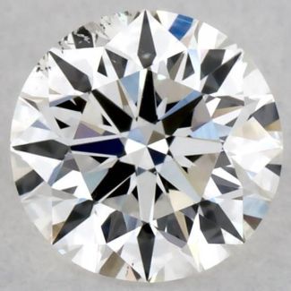 0.26 Carat Round E SI1 EX GIA Natural Diamond