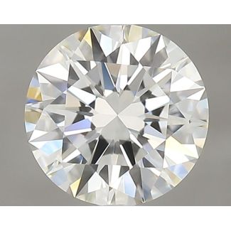 0.52 Carat Round H IF EX GIA Natural Diamond