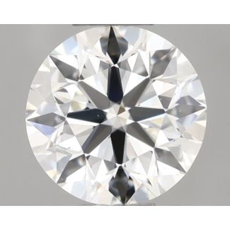 1.0 Carat Round H VS1 EX IGI Natural Diamond