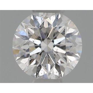 0.30 Carat Round D SI2 EX GIA Natural Diamond