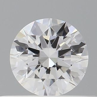 0.35 Carat Round D VVS1 EX GIA Natural Diamond