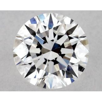 0.62 Carat Round D VVS1 EX GIA Natural Diamond