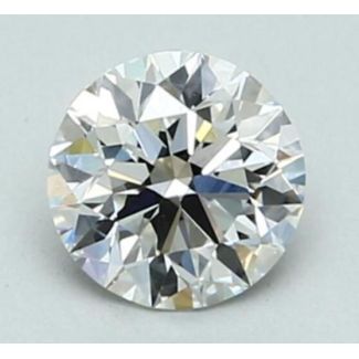 0.7 Carat Round F VVS2 EX GIA Natural Diamond