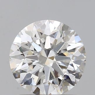 1.5 Carat Round F SI2 VG GIA Natural Diamond