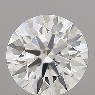 0.45 Carat Round G VVS1 EX GIA Natural Diamond