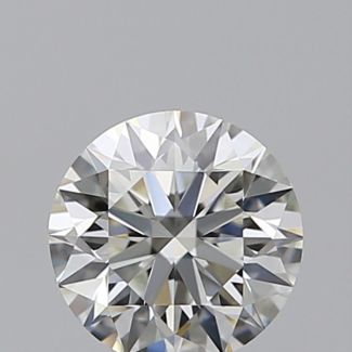 0.54 Carat Round J VVS2 EX GIA Natural Diamond