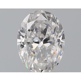 1.5 Carat Oval D SI2 - EX GIA Natural Diamond