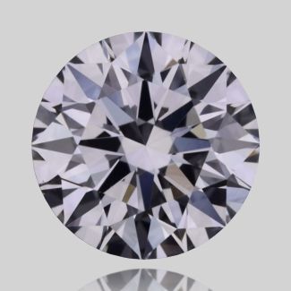 0.51 Carat Round D VVS2 EX GIA Natural Diamond