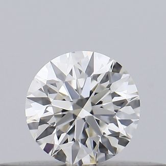 0.20 Carat Round H VS2 EX GIA Natural Diamond