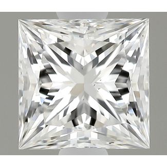 0.5 Carat Princess G VS2 - EX VG GIA Natural Diamond