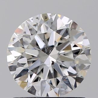 1.01 Carat Round E SI1 EX GIA Natural Diamond