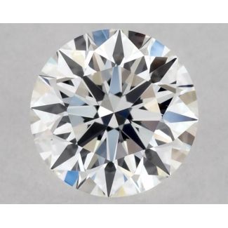 0.31 Carat Round F VVS1 EX GIA Natural Diamond