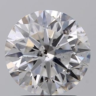 2.03 Carat Round E SI2 EX HRD Natural Diamond