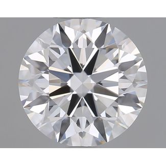 1.08 Carat Round D FL EX GIA Natural Diamond