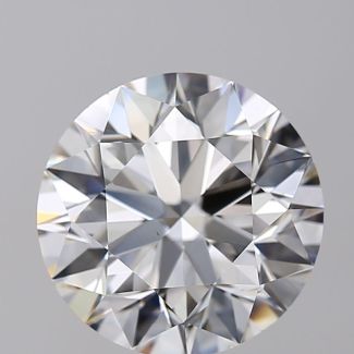 3.0 Carat Round H VS1 EX VG GIA Natural Diamond