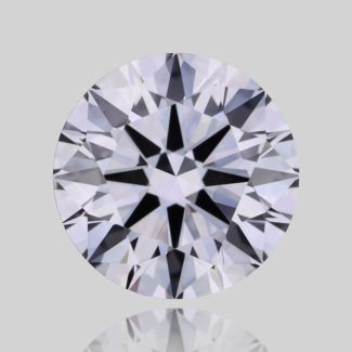 0.6 Carat Round E VVS1 EX GIA Natural Diamond