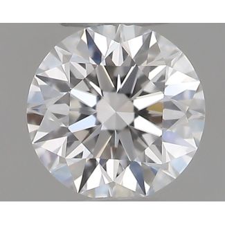 0.28 Carat Round D VVS1 EX GIA Natural Diamond