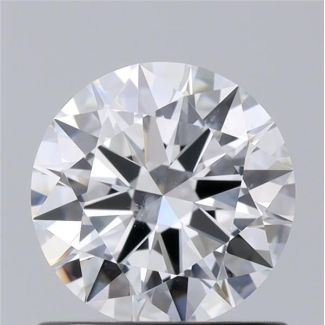 0.84 Carat Round D SI1 EX GIA Natural Diamond