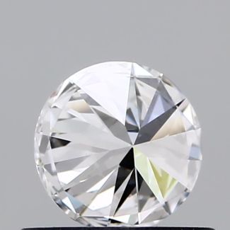 0.4 Carat Round D VVS2 EX GIA Natural Diamond