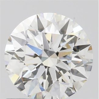 0.73 Carat Round H VVS2 EX GIA Natural Diamond