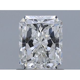 1.0 Carat Radiant H VVS2 - EX GIA Natural Diamond