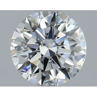 1.0 Carat Round G SI2 EX GIA Natural Diamond