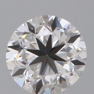 0.50 Carat Round D VVS2 GD EX GIA Natural Diamond