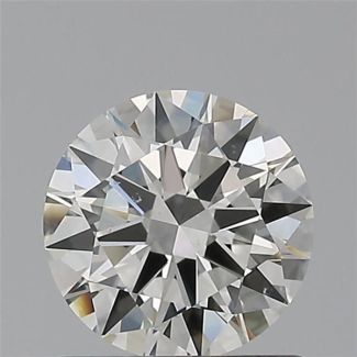 0.73 Carat Round H VS2 EX IGI Natural Diamond