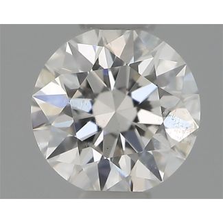 0.30 Carat Round G SI2 EX GIA Natural Diamond