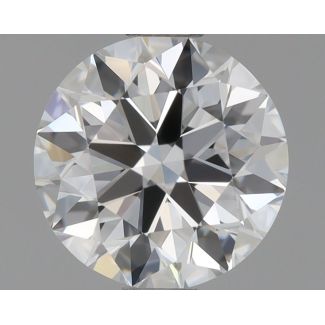 0.82 Carat Round D VVS1 EX GIA Natural Diamond