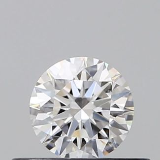 0.32 Carat Round E SI1 EX GIA Natural Diamond