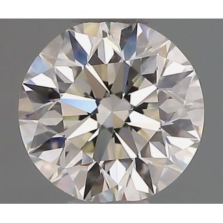 0.8 Carat Round H VVS2 EX IGI Natural Diamond